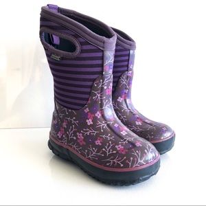 Bogs Girls Boots Waterproof Rain Boots